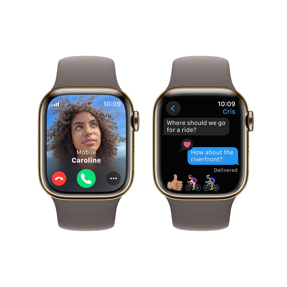 Apple Watch Series9 41mm Gold Stainless Steel Case GPS + Cellular (M/L)