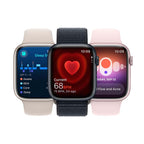 Apple Watch Series9 41mm Gold Stainless Steel Case GPS + Cellular (M/L)