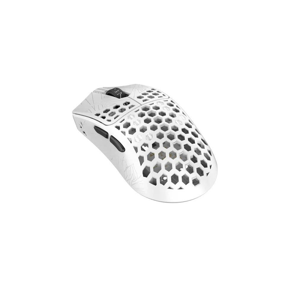 ARBITER STUDIO TENKO Akitsu Carbon Fiber 8K Ultra-Wireless Gaming Mouse (White)