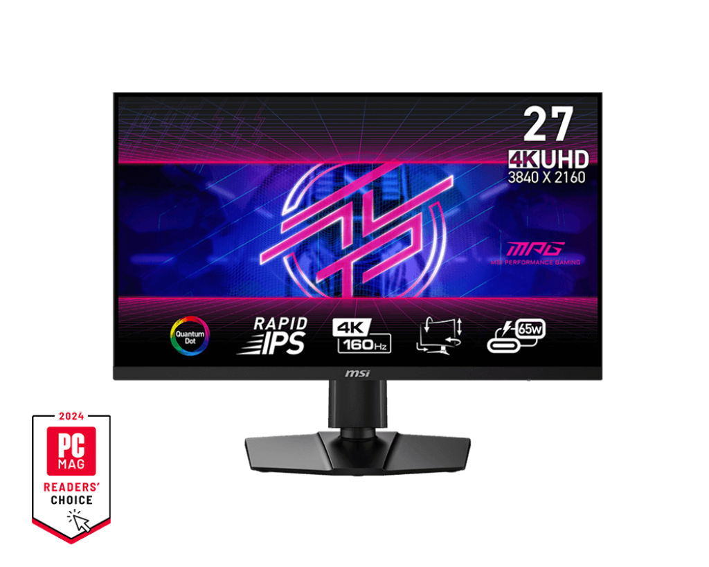 MSI MPG 274URF QD 27" 4K 160Hz UHD Rapid IPS Gaming Monitor