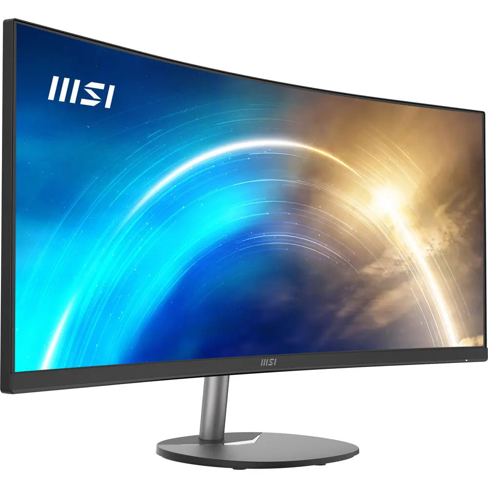 MSI PRO MP341CQ 34-Inch 100Hz UWQHD VA 1500R Curved Business Monitor, Black, Open Box