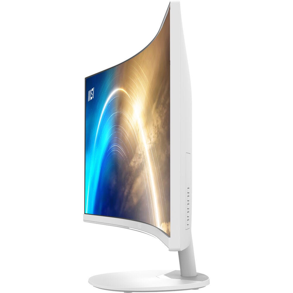 MSI PRO MP341CQW 34 100Hz UWQHD VA Curved Business Monitor (White)