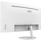 MSI PRO MP341CQW 34" UWQHD 100Hz Ultra-Wide Curved Monitor - White