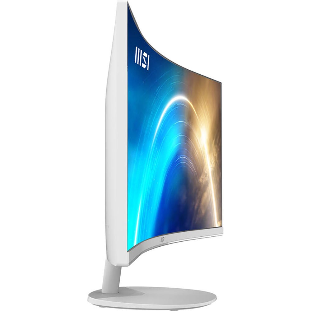 MSI PRO MP341CQW 34" UWQHD 100Hz Ultra-Wide Curved Monitor - White