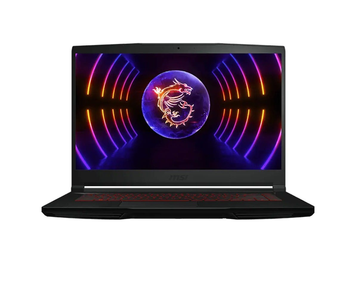 MSI Thin GF63 15.6" FHD (i7-12650H, 16GB, 1TB, RTX4050) Gaming Laptop