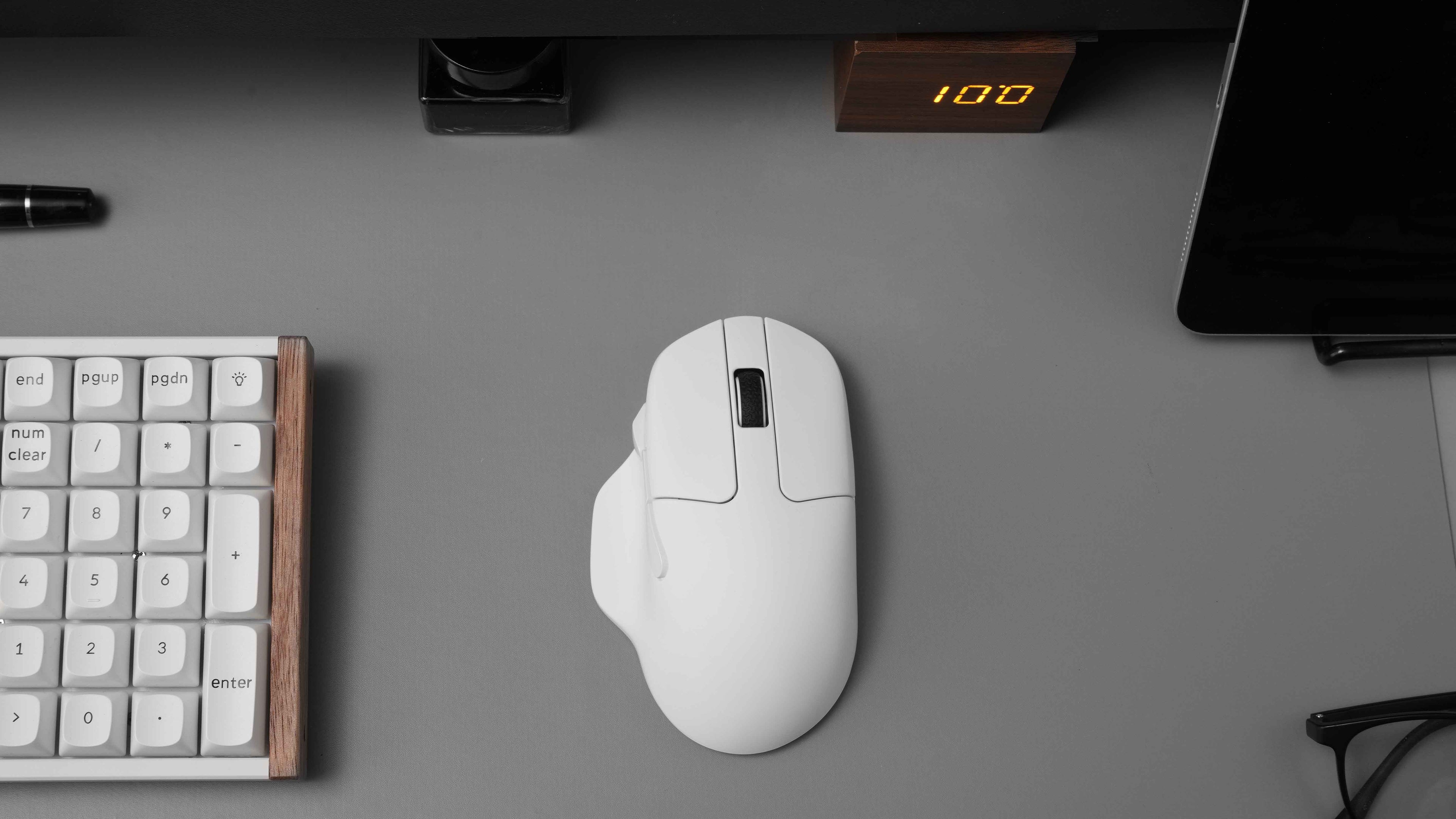 Keychron M7 Wireless Mouse (8K Polling Rate) (White)