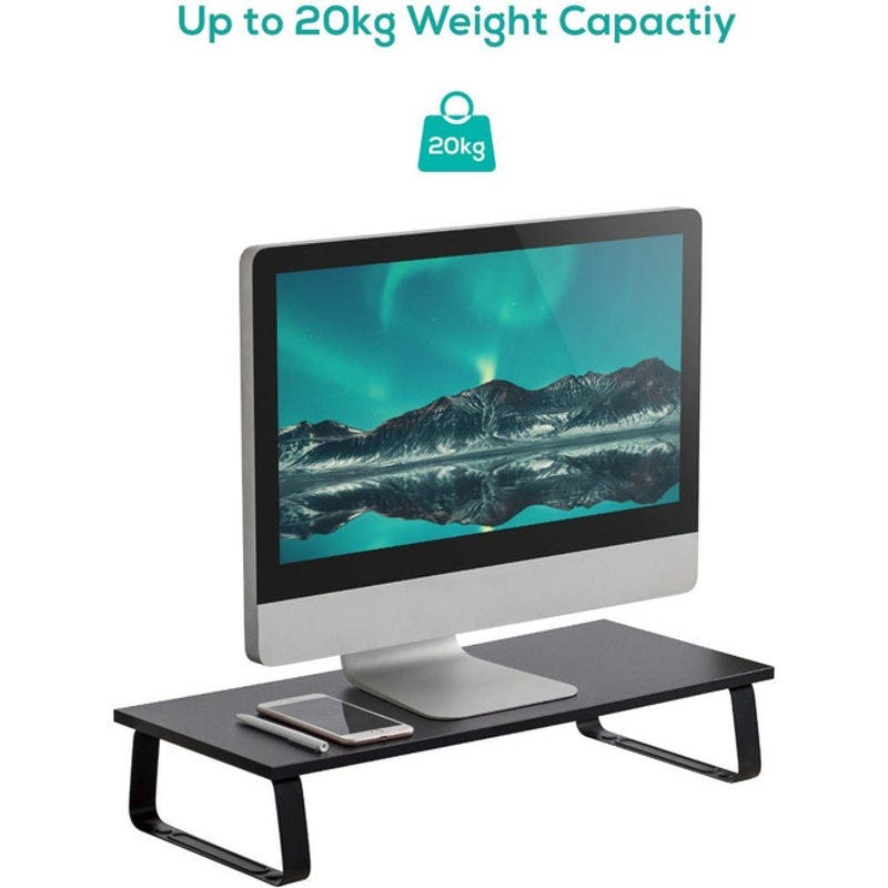 Mbeat activiva ErgoLife Black Monitor Stand Riser