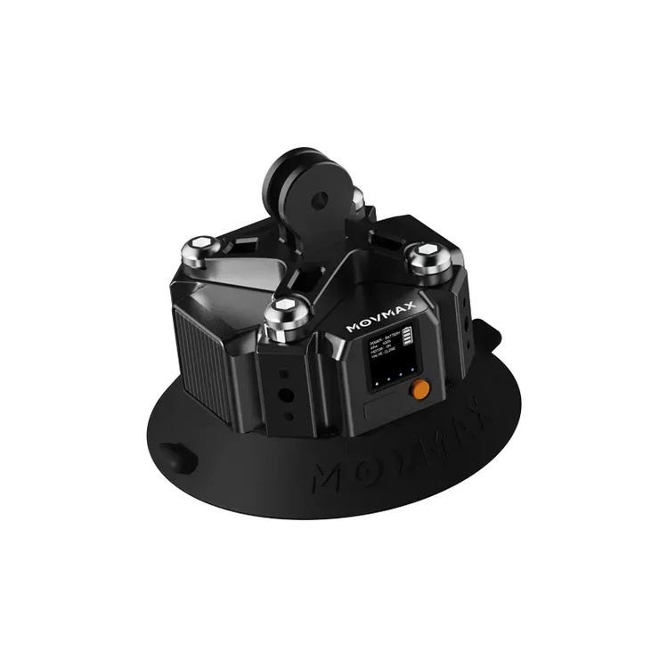 Movmax Solar Electronic Suction Cup with Blade Mount