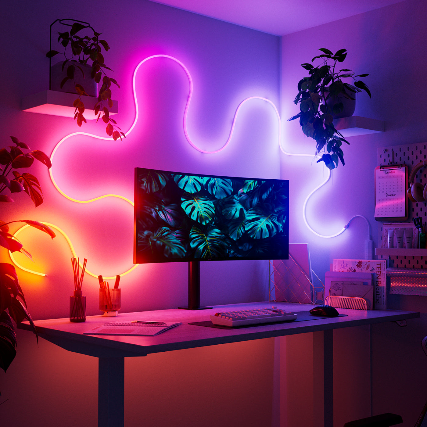 Nanoleaf 5m Matter Smart Multicolour Rope Light