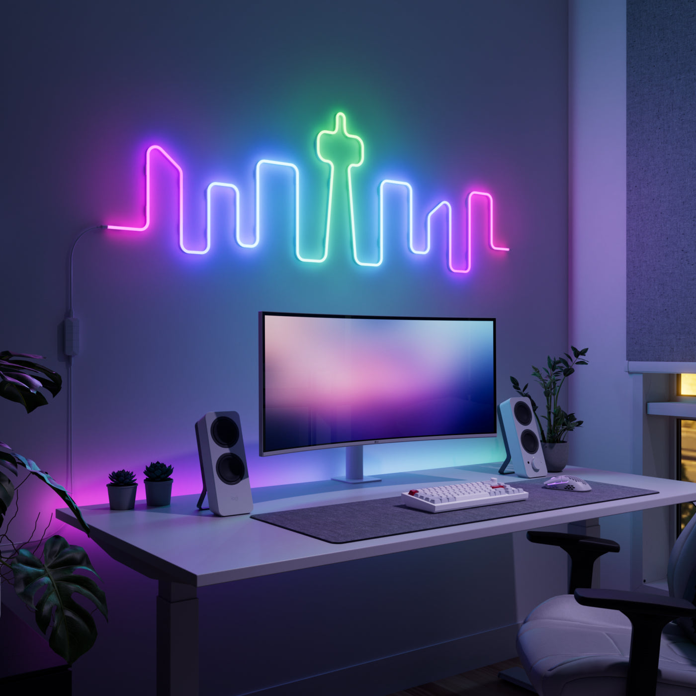Nanoleaf 5m Matter Smart Multicolour Rope Light