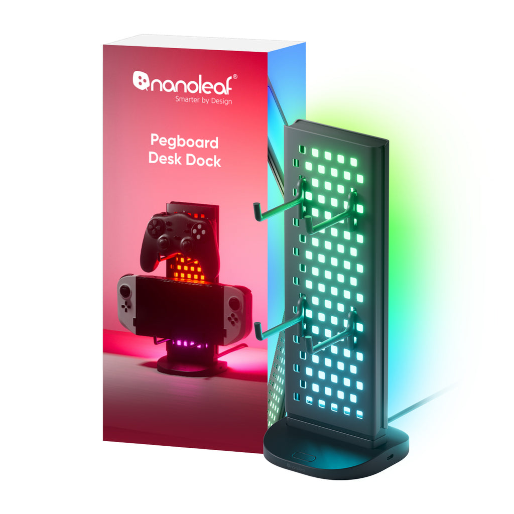 Nanoleaf Pegboard Desk Dock