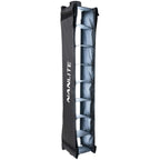 Nanlite Barndoor with Eggcrate grid for the PavoTube II 15X
