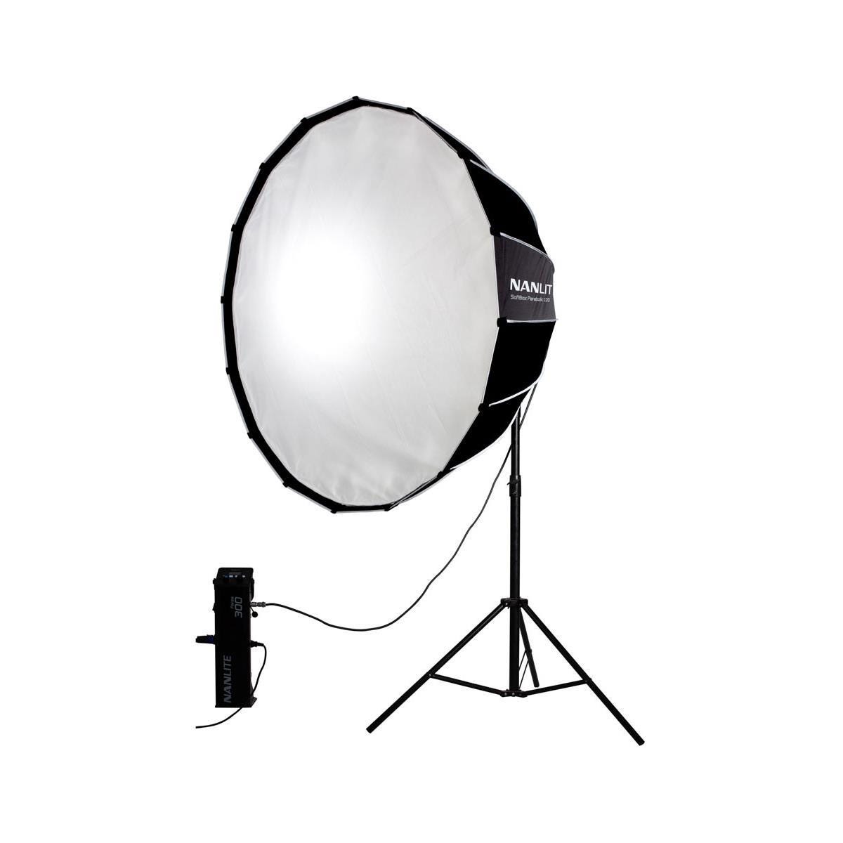 Nanlite 120cm Easy Up Quick-fold Parabolic Softbox for Forza 200