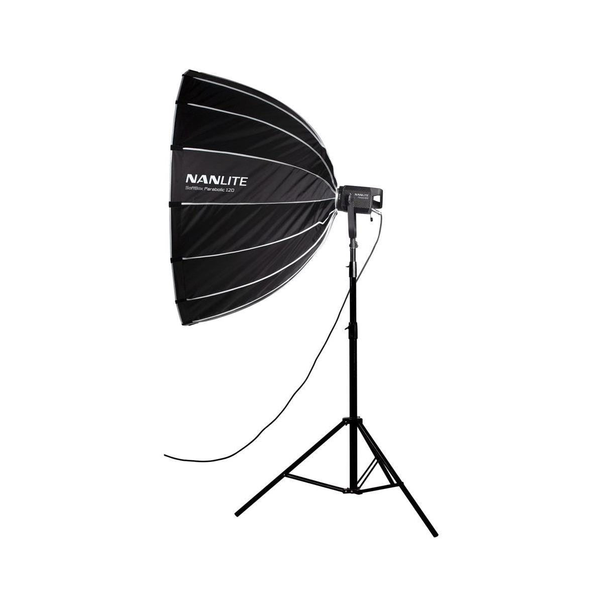 Nanlite 120cm Easy Up Quick-fold Parabolic Softbox for Forza 200