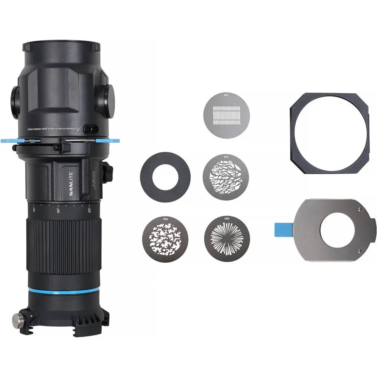 nanlite-25-45-degree-lens-for-forza-projector-mount