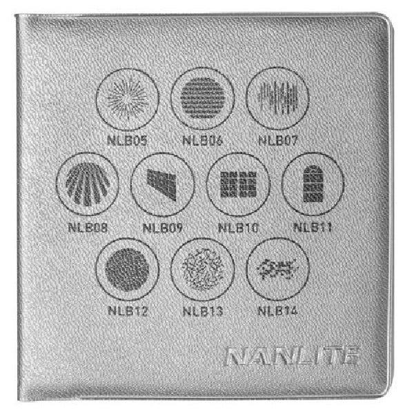 Nanlite Bowens Mount Projection Attachment GOBO Set 1 (10pcs in one set)
