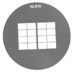 Nanlite Bowens Mount Projection Attachment GOBO Set 1 (10pcs in one set)