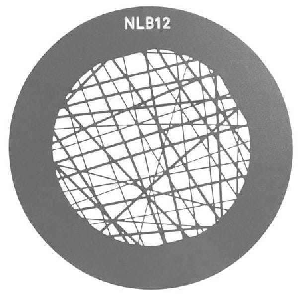 Nanlite Bowens Mount Projection Attachment GOBO Set 1 (10pcs in one set)