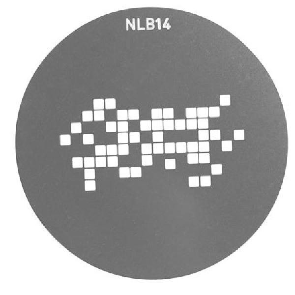 Nanlite Bowens Mount Projection Attachment GOBO Set 1 (10pcs in one set)