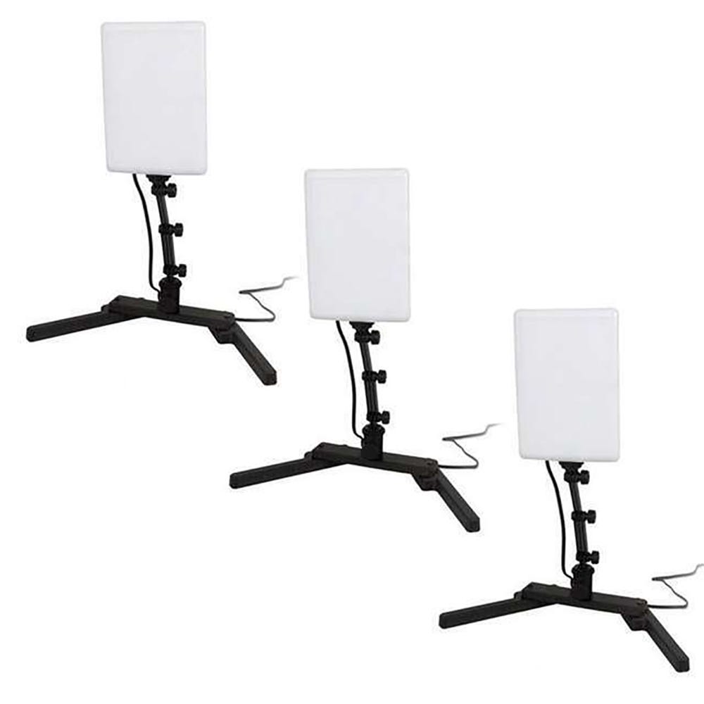 Nanlite Compac 20 Daylight Slim Soft Light Studio LED 3-Panel Kit