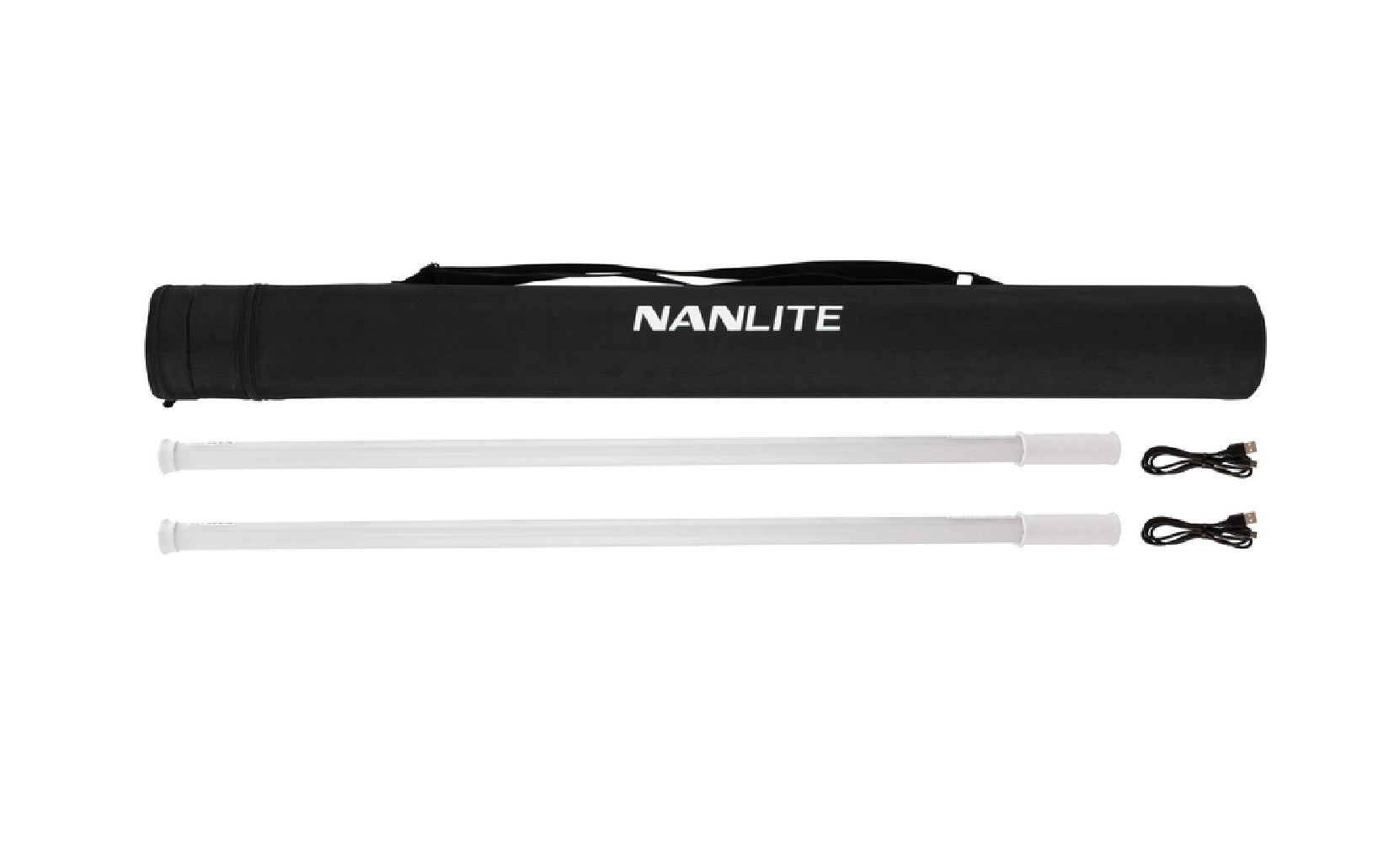 Nanlite PavoTube T8-7X RGB LED Tube Light with Carry Bag (2x)
