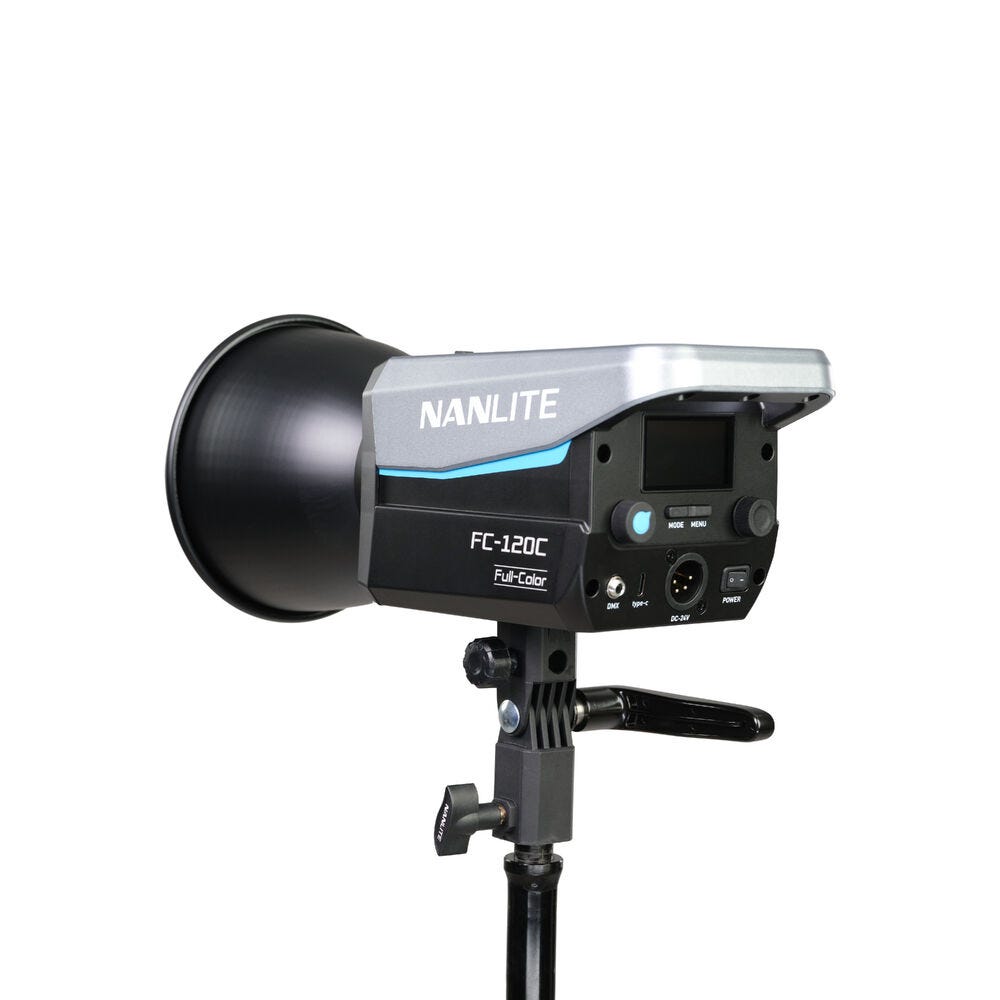 Nanlite FC-120C RGB LED Light with Roller Case (2x)