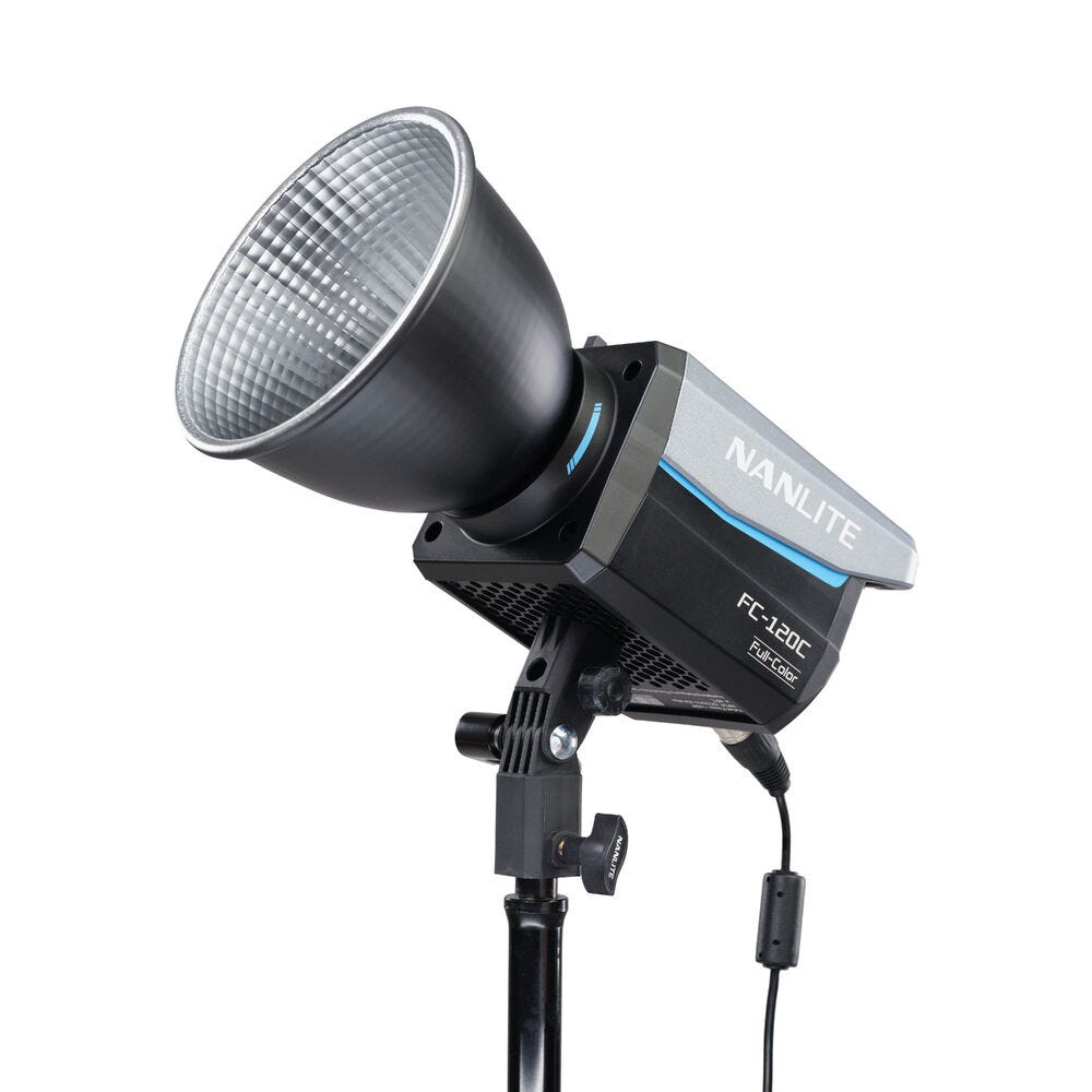 Nanlite FC-120C RGB LED Light with Roller Case (2x)