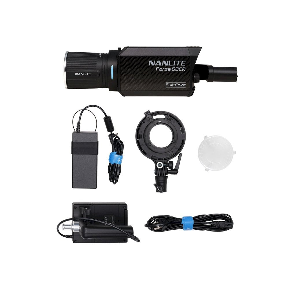 Nanlite Forza 60RC RGBLAC LED Spotlight with Lumens Radio