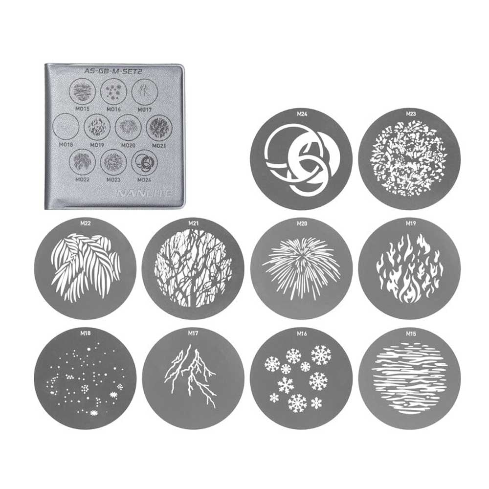 Nanlite Gobo M Set 2
