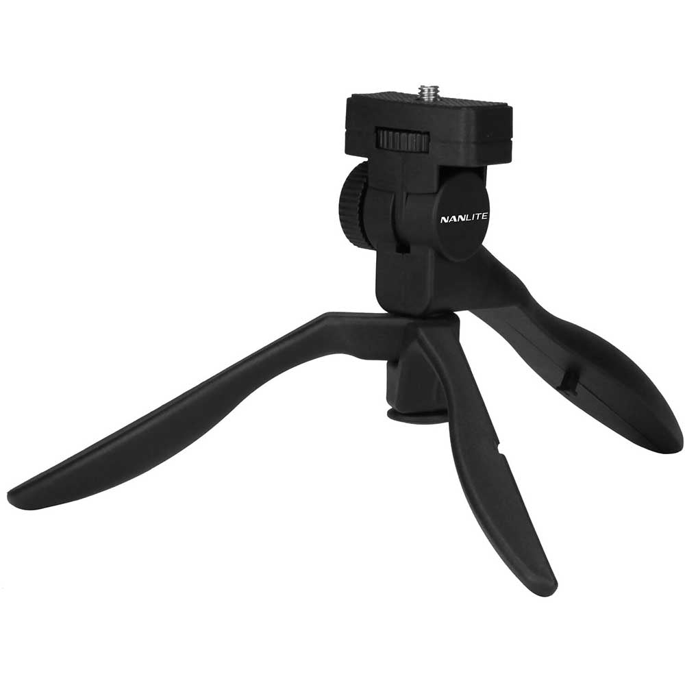 Nanlite Handle Grip and Mini Table Tripod with 1/4 20" Thread