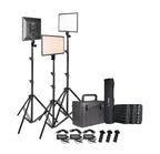Nanlite Lumipad 25 soft LED panel 3KIT with batts, charger ,stands grids and hard case