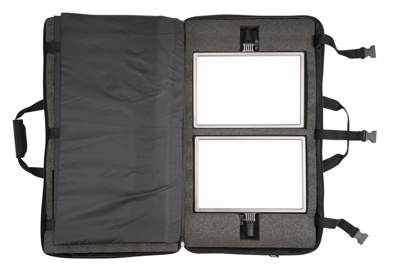 Nanlite Lumipad 25 Soft LED panel twin kit with light stands
