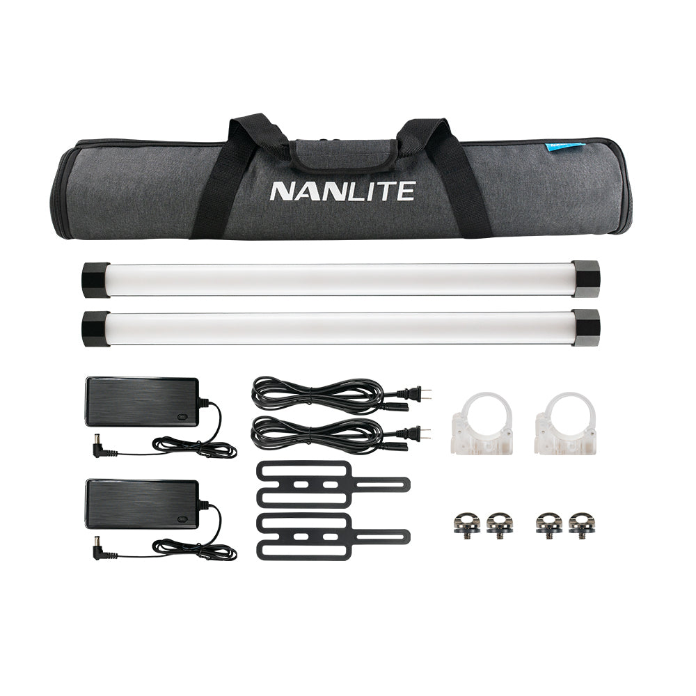 Nanlite PavoTube II 15X 2ft RGBW LED tube 2KIT