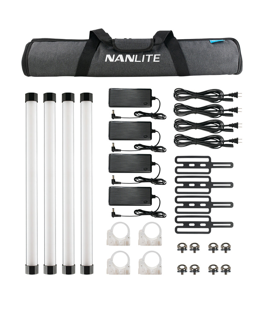 Nanlite PavoTube II 15X 2ft RGBW LED tube 4KIT