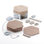 Nanoleaf Elements Wood Look Starter Kit 7 Pack - 