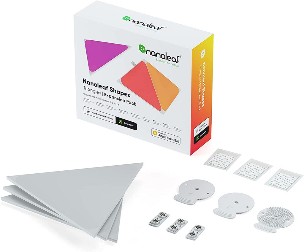 Nanoleaf Shapes Triangles Expansion Pack 3 Panels - NL47-0001TW-3PK