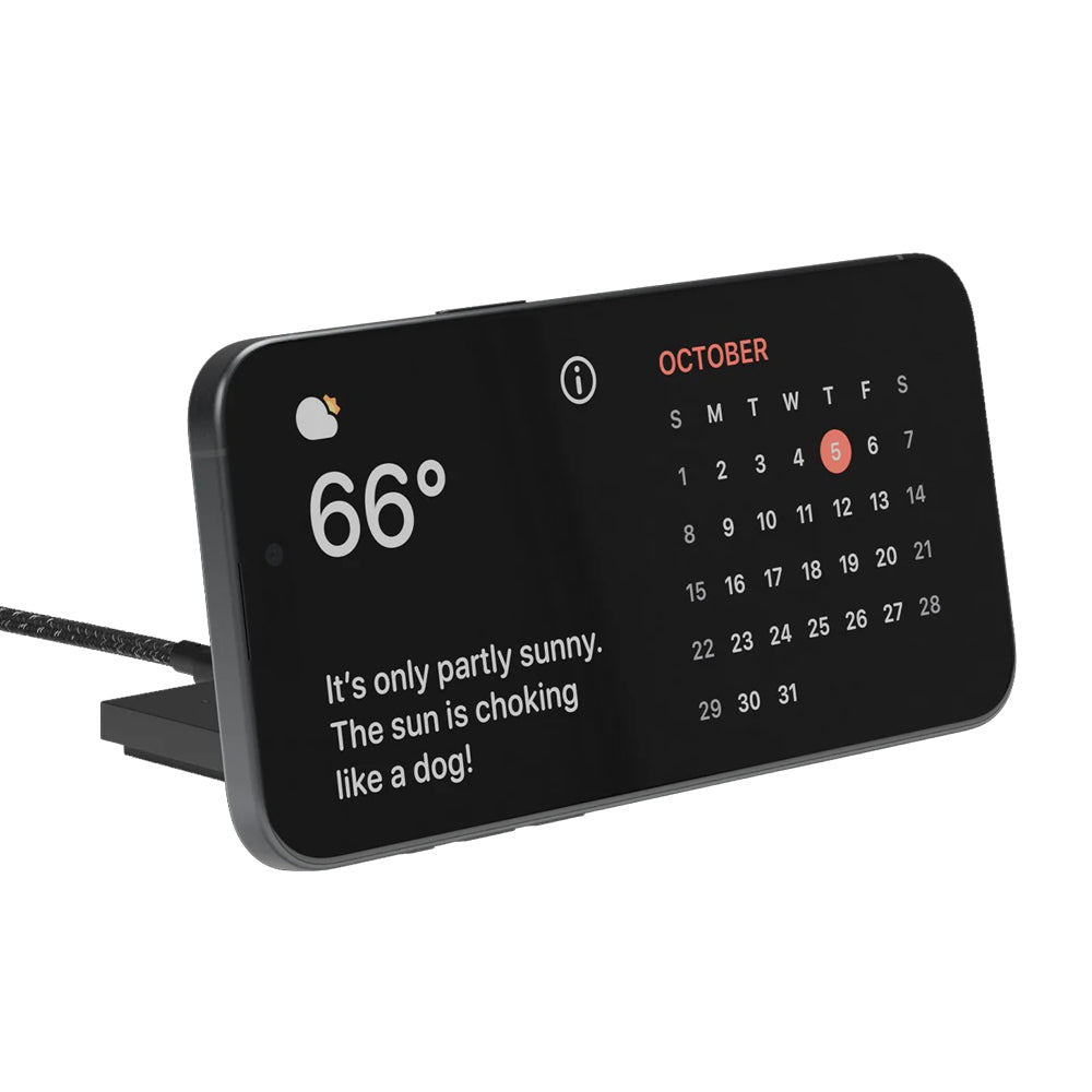 Native Union Rise Magnetic Wireless Charger (Black) 