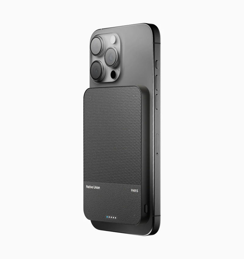 Native Union (Re)Classic 5000mAh Magnetic Power Bank (Black)
