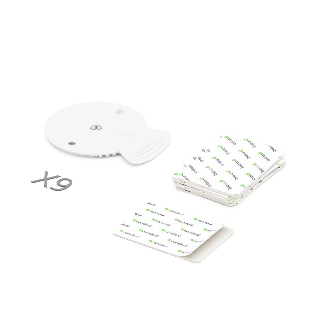 Nanoleaf Shapes Mounting Plate + Tape (9 Pack) 
