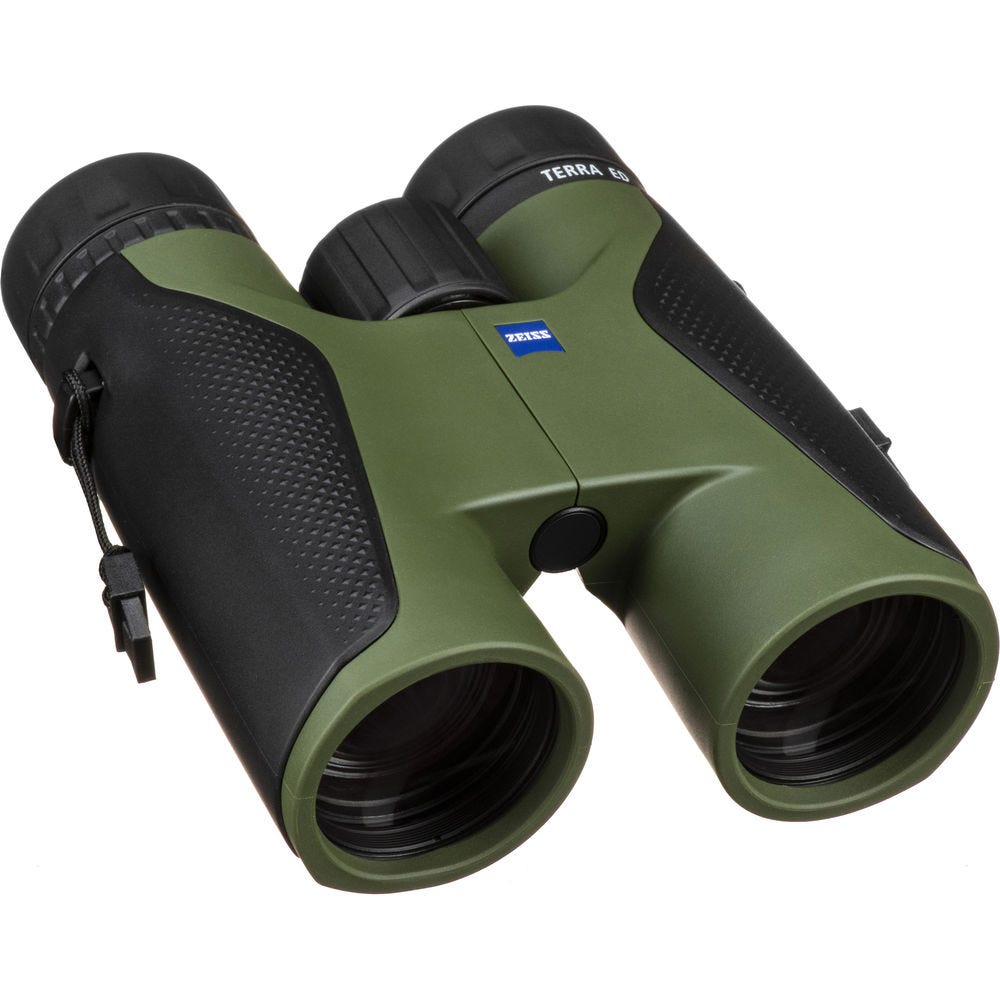 Open Box Zeiss Terra ED 10x32 Black/green Binoculars