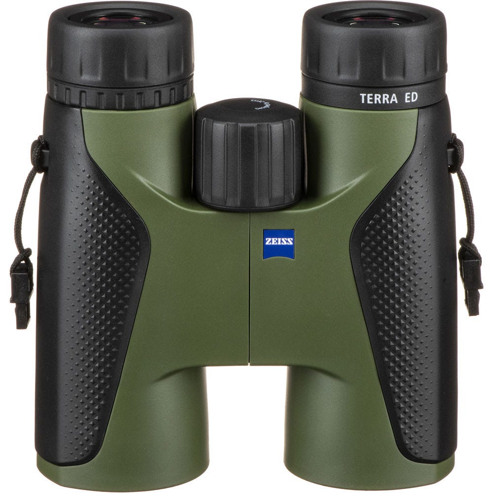 Open Box Zeiss Terra ED 10x32 Black/green Binoculars