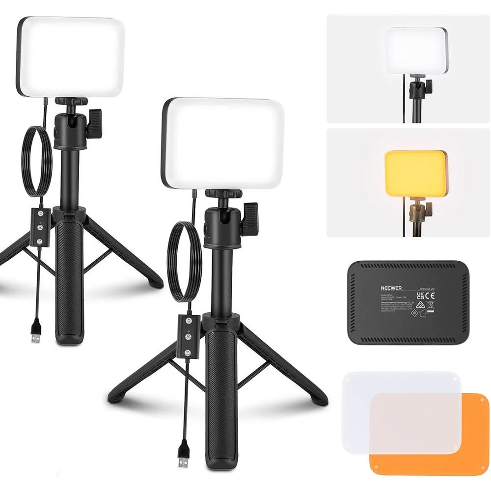 NEEWER BP66 LED Video Light - 2 Pack