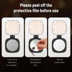 NEEWER NL48B Magnetic Selfie Light - Black