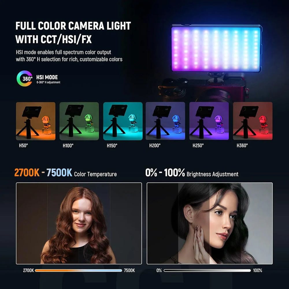 NEEWER SL90C RGB LED Video Light