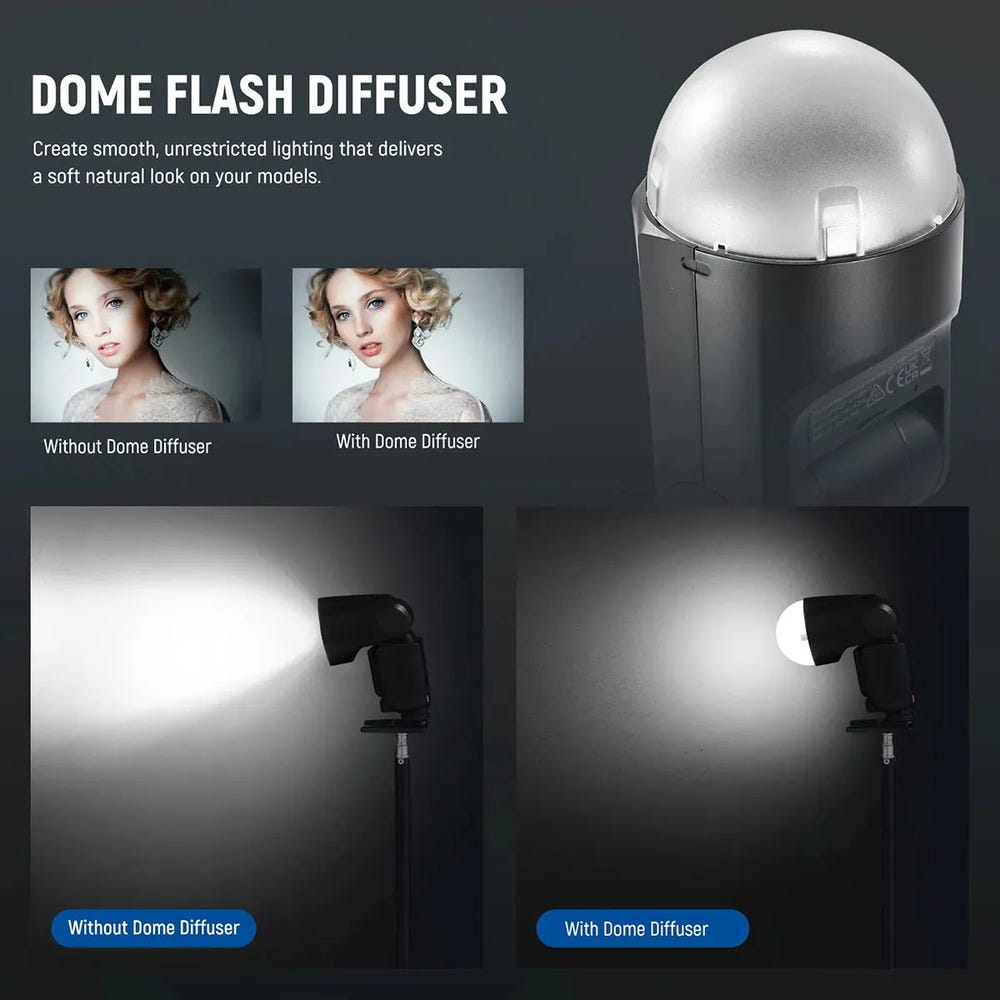 NEEWER Diffuser Dome for Z1 Flash