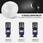 NEEWER Diffuser Dome for Z1 Flash