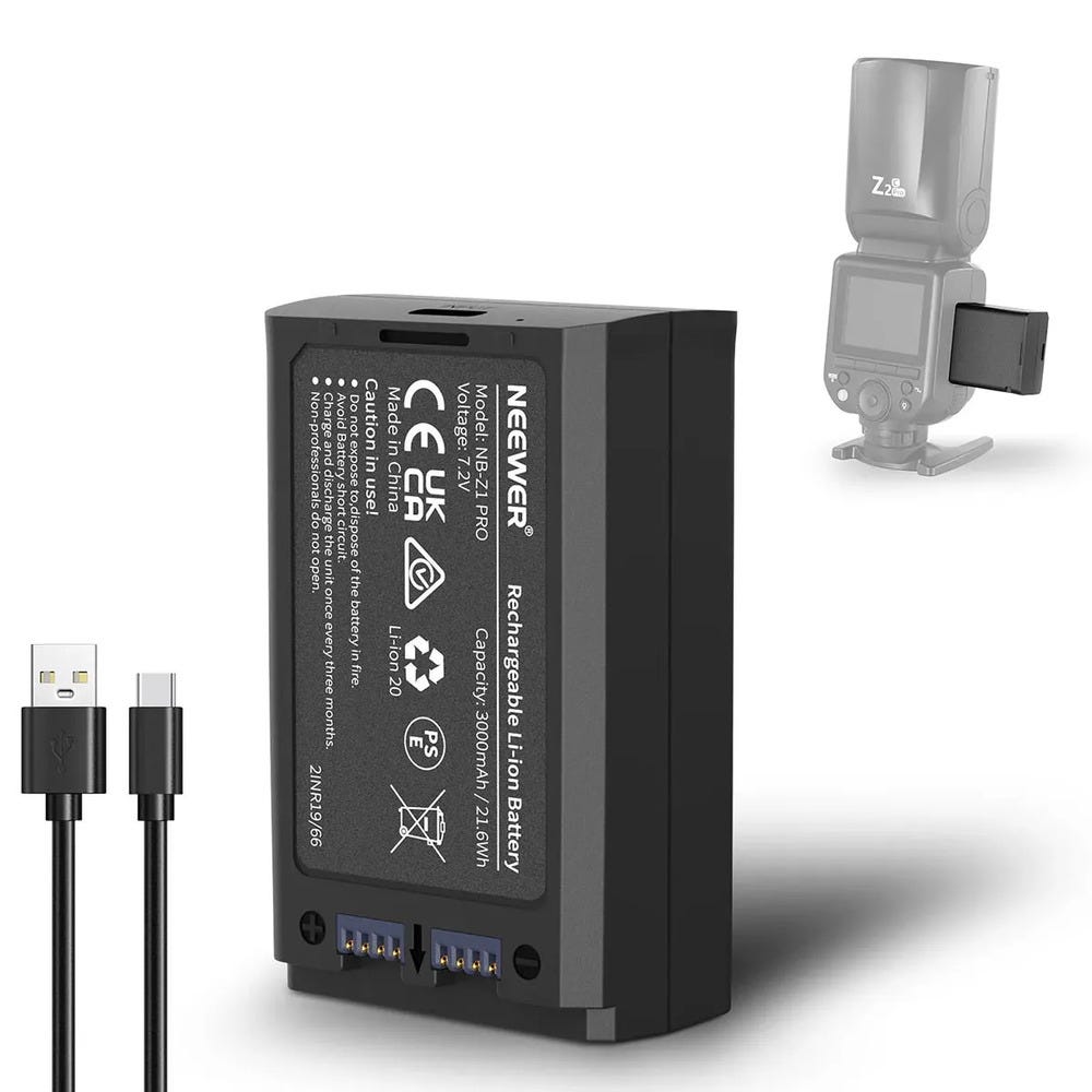 NEEWER Lithium Battery for Speedlite Flash