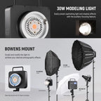 NEEWER Q4 400w 2.4g TTL Flash with Battery
