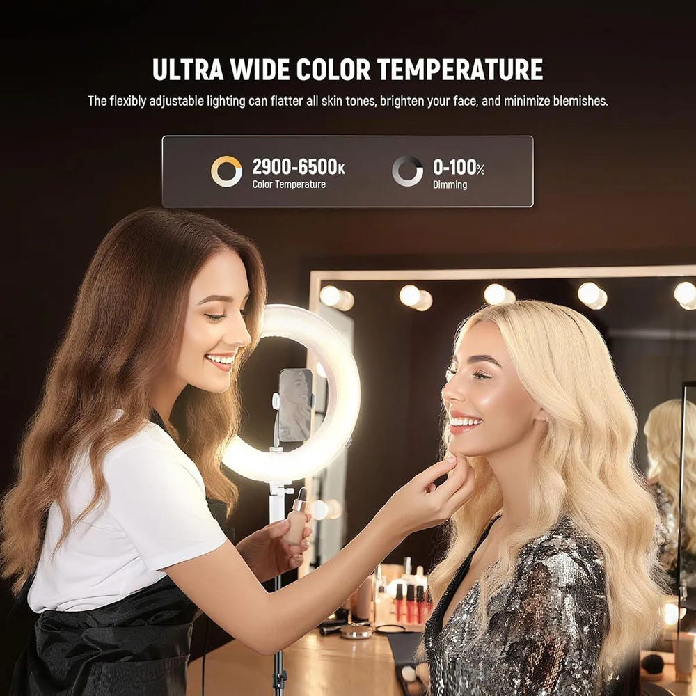 NEEWER RA14B Inflatable LED Ring Light with Remote