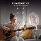 NEEWER RA14B Inflatable LED Ring Light with Remote